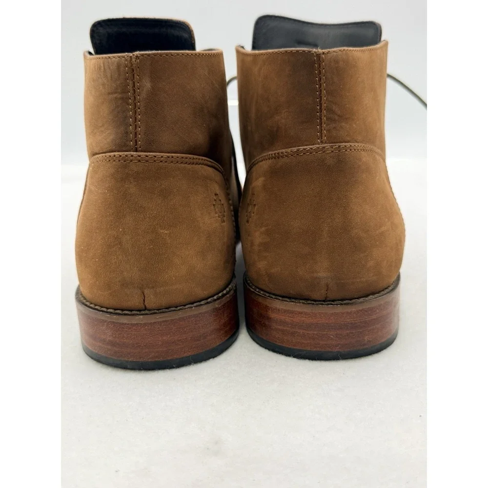 Nisolo Everyday Chukka Boots‎ Mens 10 Tobacco Leather Casual Business
